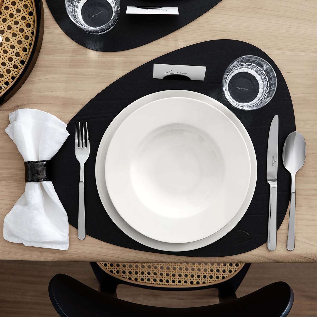 Twist White Suppenteller / 1 Stück