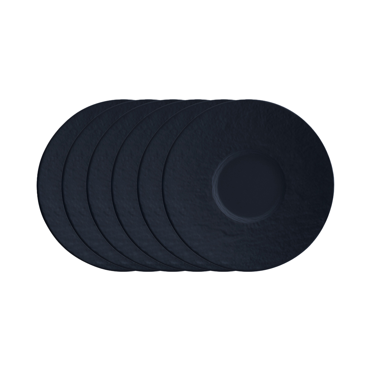 Manufacture Espresso-Untertasse / 6-teilig