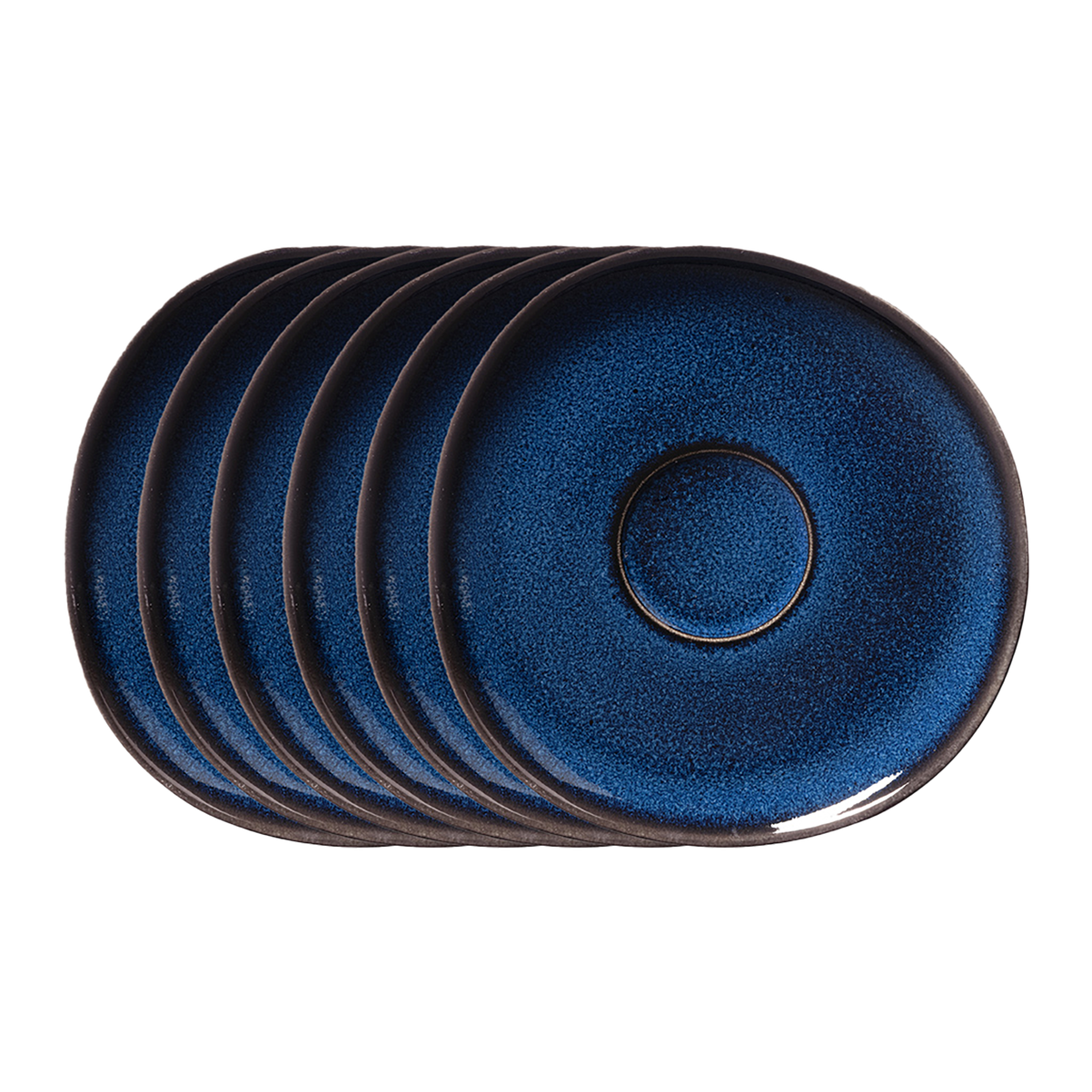 Lave Kaffee-Untertasse / 6-teilig