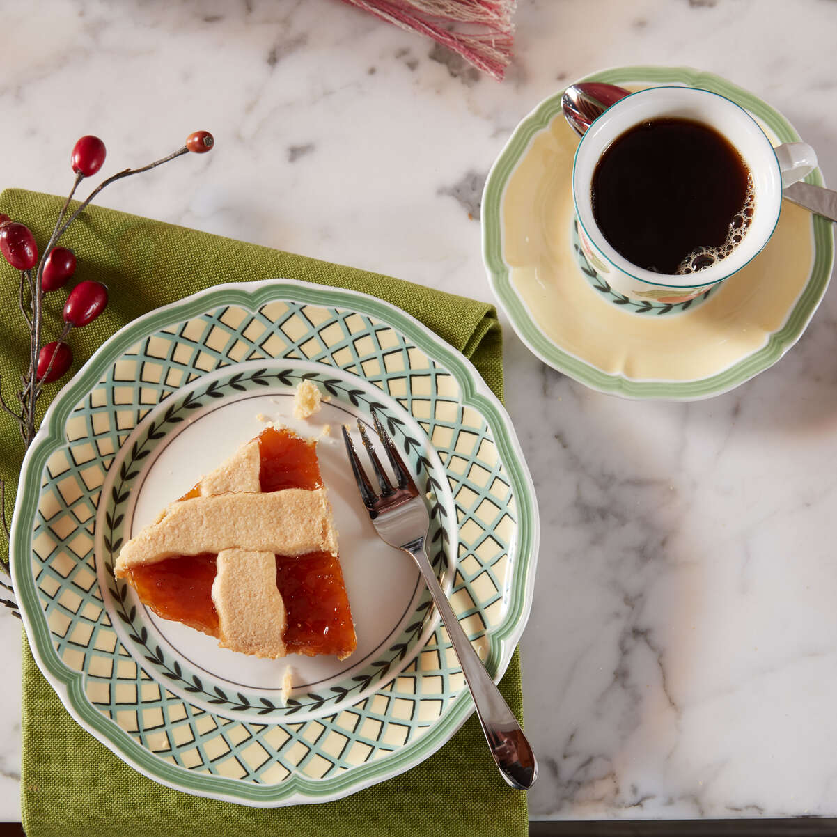 French Garden Espresso-Untertasse / 1 Stück