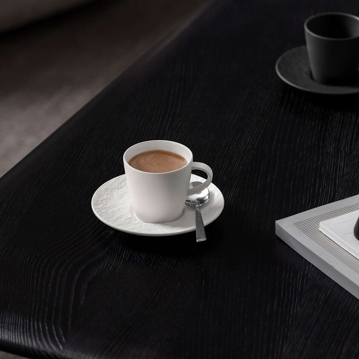 Manufacture Espresso-Untertasse / 6-teilig