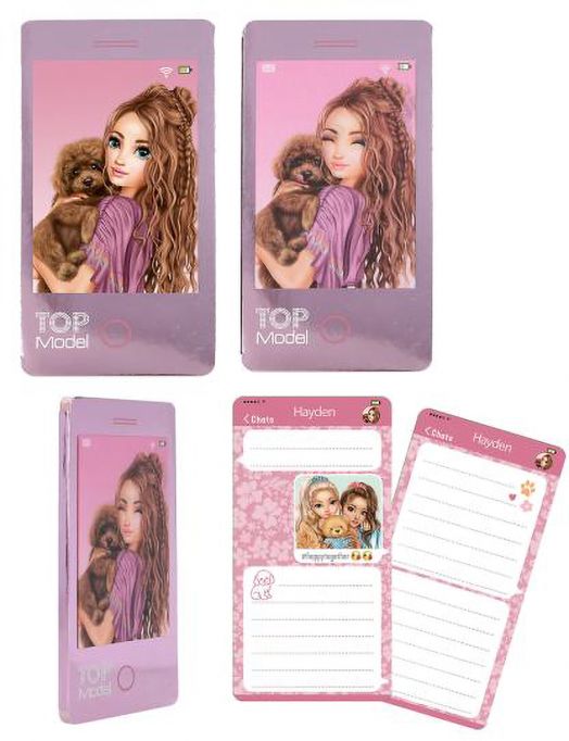 Джобно тефтерче Top Model с 3D ефект