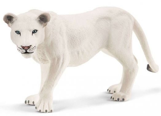 Комплект Schleich: Бяла майка лъвица с малки