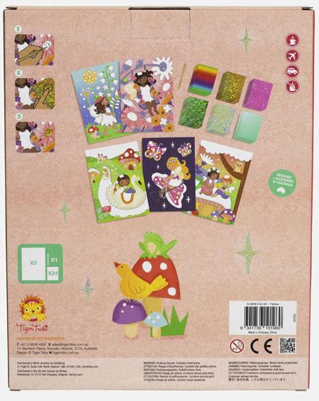 Креативен комплект с фолио Tiger Tribe - Феи