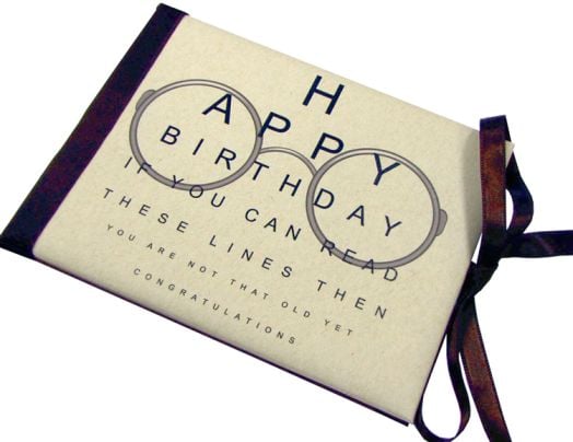 Луксозна картичка за рожден ден - Ако можеш да прочетеш това