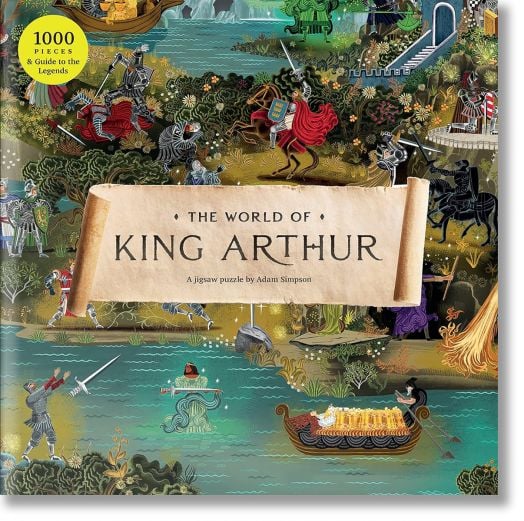 Пъзел Laurence King: The World of King Arthur, 1000 части