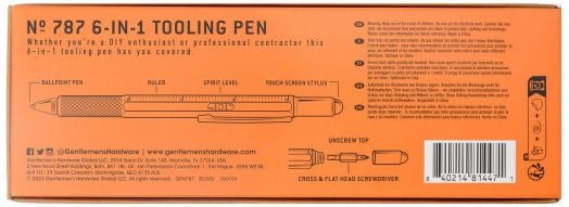 Мултиинструмент Gentlemen's Hardware - Химикалка, черна