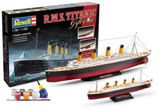 Сглобяем модел Revell – кораб Titanic, RMS Titanic 2 models
