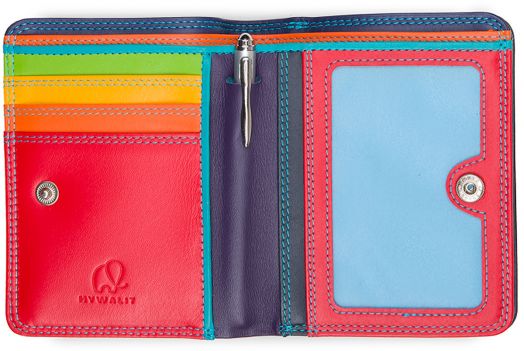 Дамски портфейл с цип Mywalit Black Pace