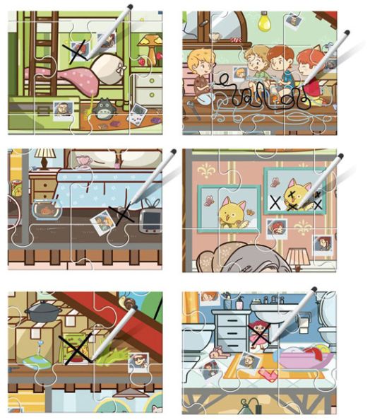 Образователен пъзел Headu - Тренировка на ума