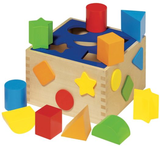 Дървена кутия за сортиране Goki