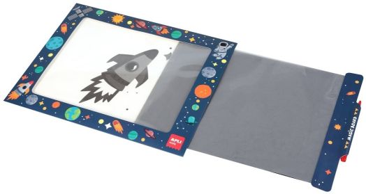 Магическа дъска с писалка Apli Kids - Космос