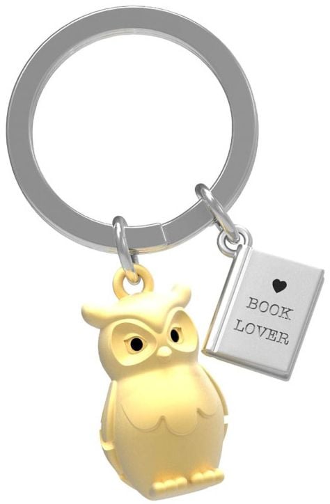 Ключодържател Metalmorphose - Owl & Book