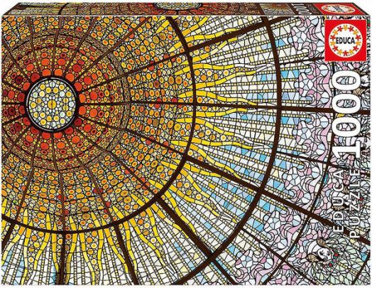 Пъзел Educa: Дворецът на Каталунската музика, 1000 части