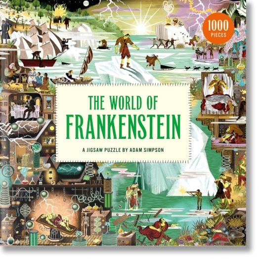 Пъзел Laurence King: The World of Frankenstein, 1000 части