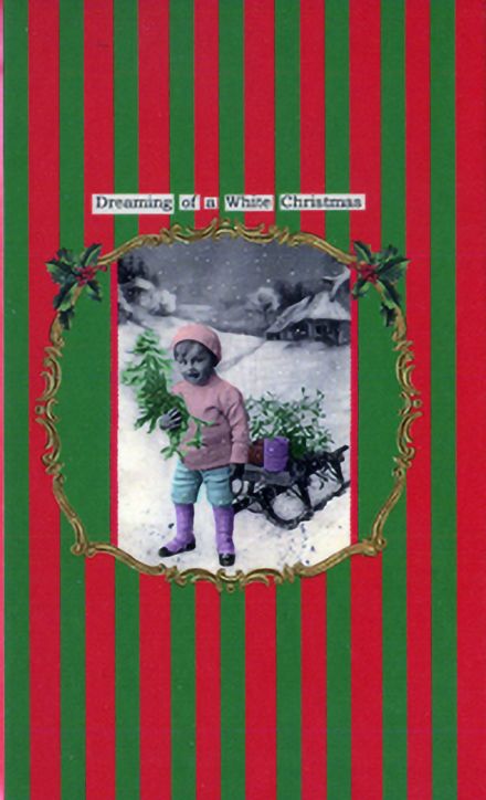 Тефтерче White Christmas, асортимент - размер 7.5 x 12 см.