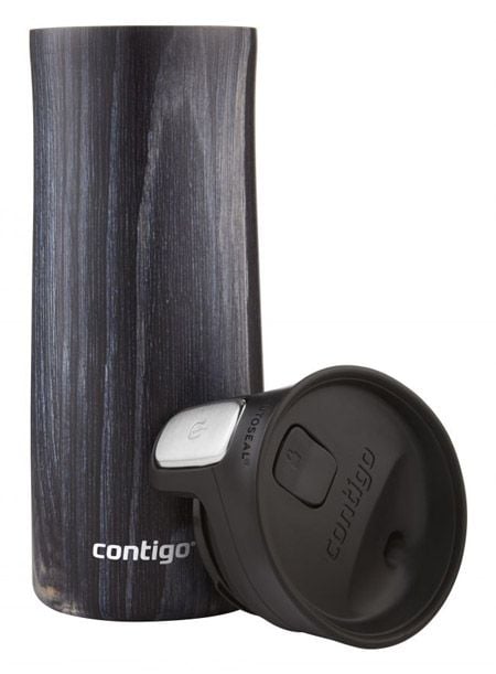 Термочаша Contigo Pinnacle Couture Indigo Wood от неръждаема стомана