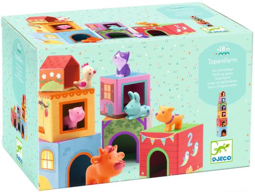 Детски кубчета с животни Djeco