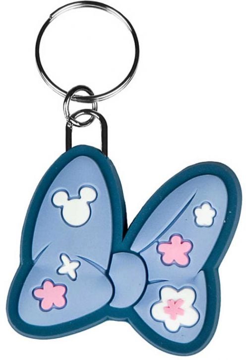 Комплект ученическа раница Мини Маус, ергономик - светлосин цвят