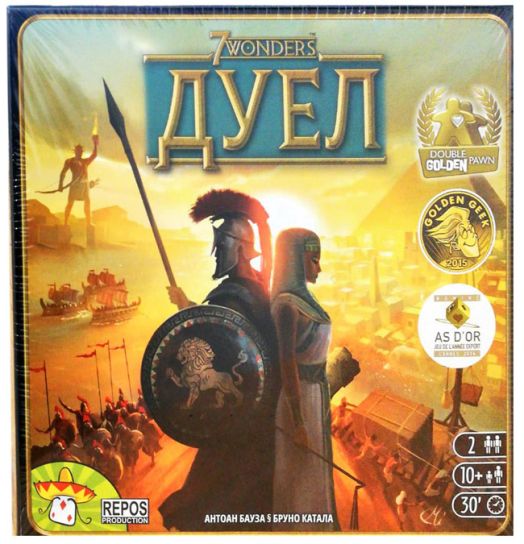 Настолна игра 7 Wonders: Duel, българско издание
