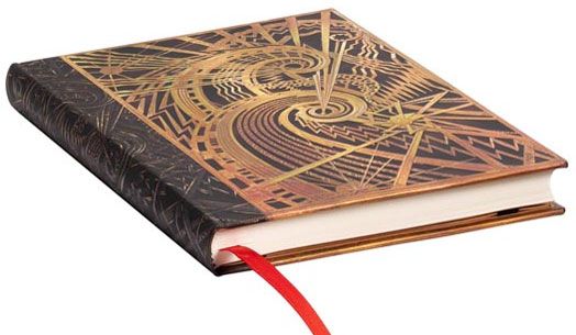 Тефтер Paperblanks - The Chanin Spiral Midi, 13 х 18 см.