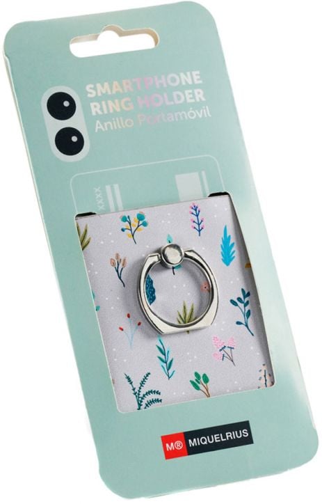 Холдър за телефон с ринг Miquelrius - Flowers