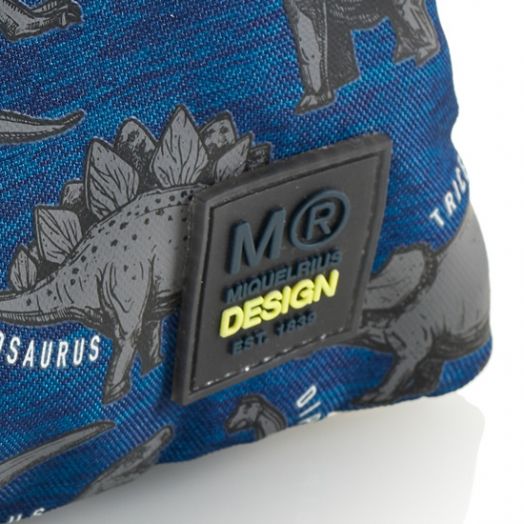 Несесер Miquelrius Wild Dino с три отделения, светещ в тъмното