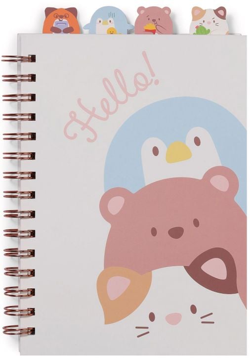 Тетрадка със спирала Nici Mymochi Hello