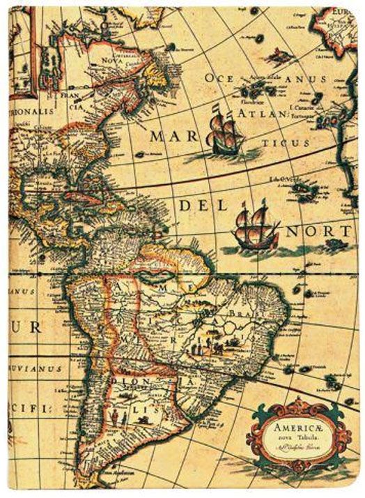 Тефтер Paperblanks - Western Hemisphere Midi, 12 х 17 см.