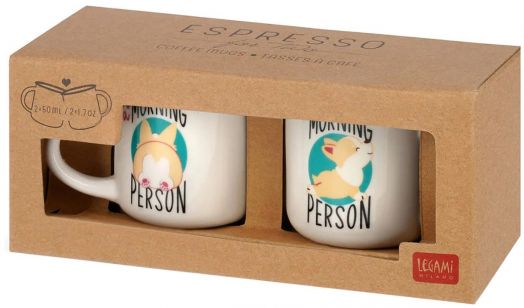 Комплект 2 чаши Legami - Corgi