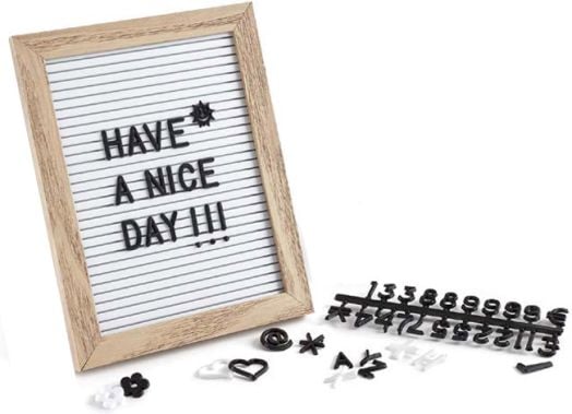 Дъска за съобщения Miquelrius Just Black, бяла