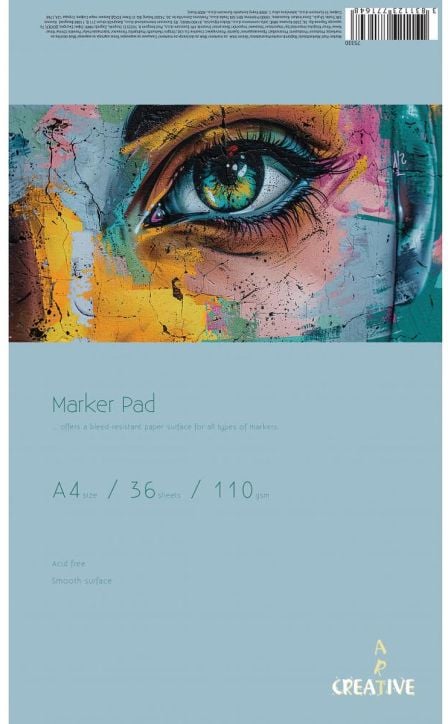 Скицник Creative Art Marker Pad A4, 36 листа