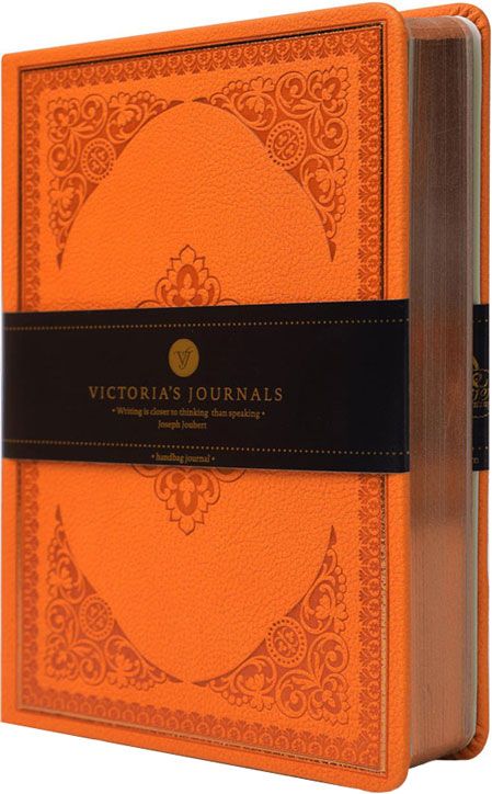 Тефтер Victoria's Journals Old Book В6, оранжев