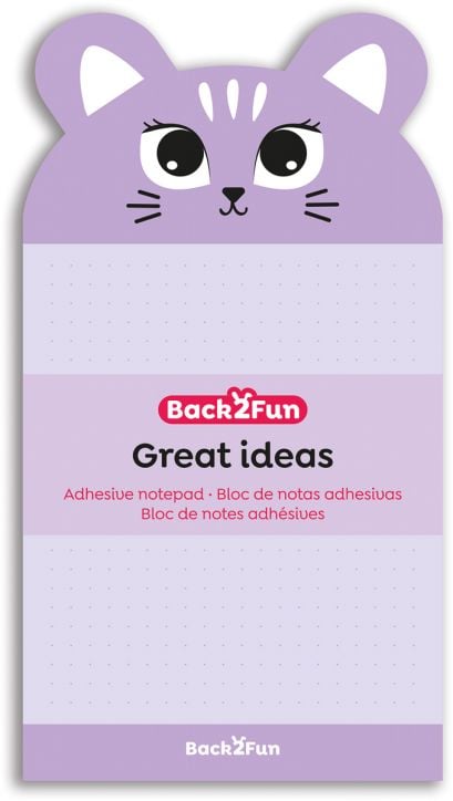 Лепящи листчета Miquelrius Back2Fun, коте