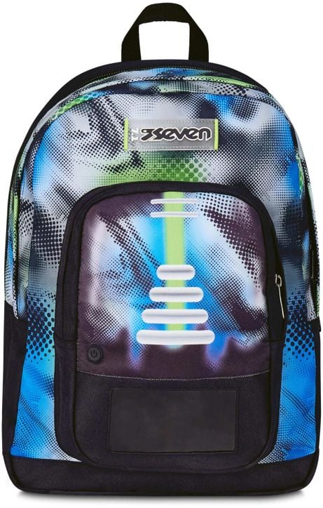 Ученическа раница Seven Freethink Write Down Green