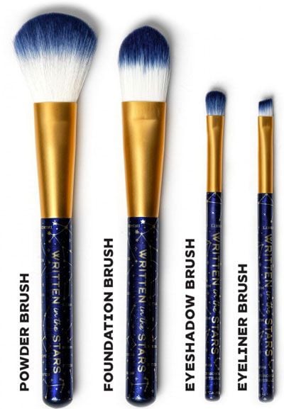 Четки за грим Legami Oh My Glow - Stars