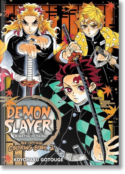 Demon Slayer: Kimetsu no Yaiba: The Official Coloring Book 2