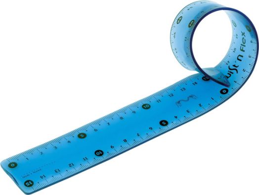Гъвкава ученическа линийка Maped Twist'n Flex - Original, 15 см.