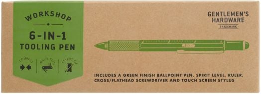 Мултиинструмент Gentlemen's Hardware - Химикалка, зелена