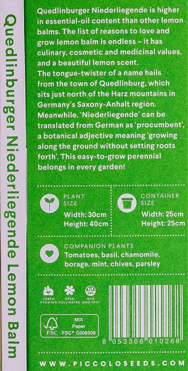 Семена за коктейлни билки Piccolo, 3 вида