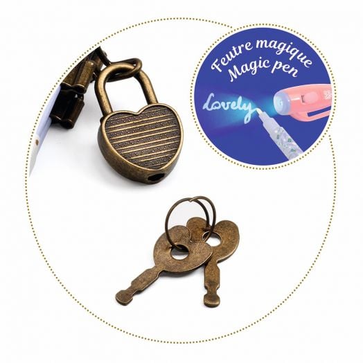 Таен дневник с магическа химикалка Djeco - Oana