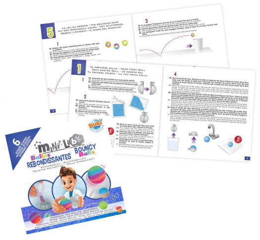 Мини лаборатория Buki Science: Подскачащи топки