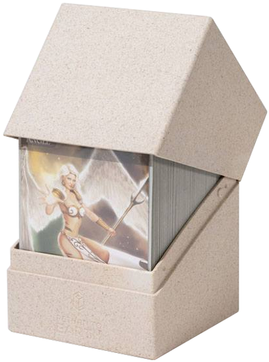 Кутия за карти Ultimate Guard Return to Earth Boulder 100+, бяла