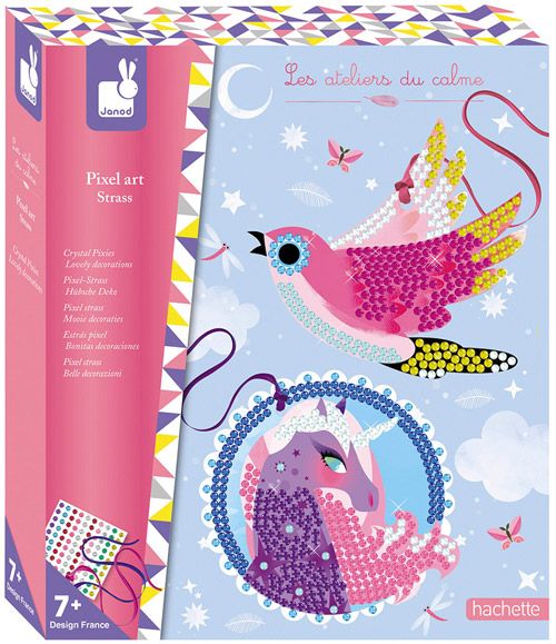 Креативен комплект Janod - Декорация с кристални феи