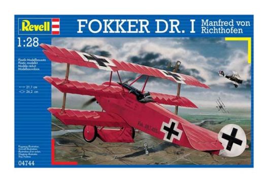 Сглобяем модел – самолет Fokker Dr.I