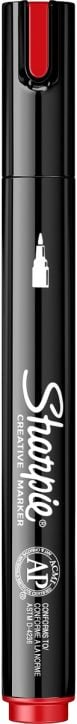 Акрилен маркер Sharpie, червен