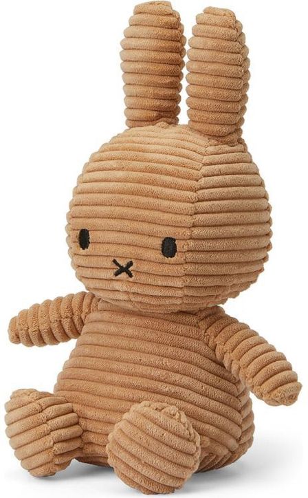 Плюшена играчка Miffy ECO Corduroy - Бежов, 23 см.