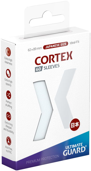Протектори за карти Ultimate Guard: Cortex Japanese Standard Sleeves, 60 бр.