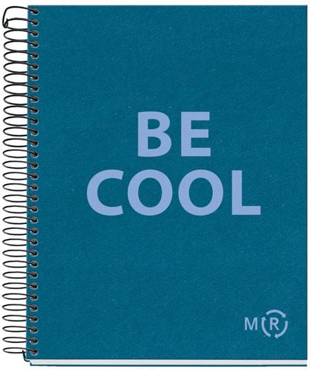 Тетрадка Miquelrius Be Eco A5 със спирала, 80 листа на точки, сапфир