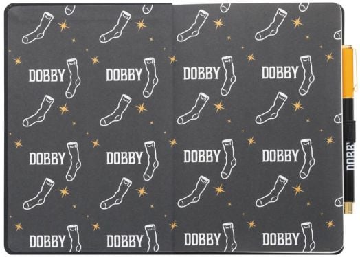 Тефтер Grupo Erik Harry Potter Dobby A5 с химикалка